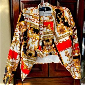 Fashion nova blazer with shorts
